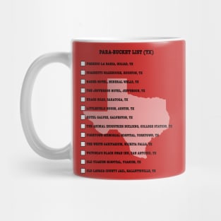 Para-Bucket List (TX Edition) Mug